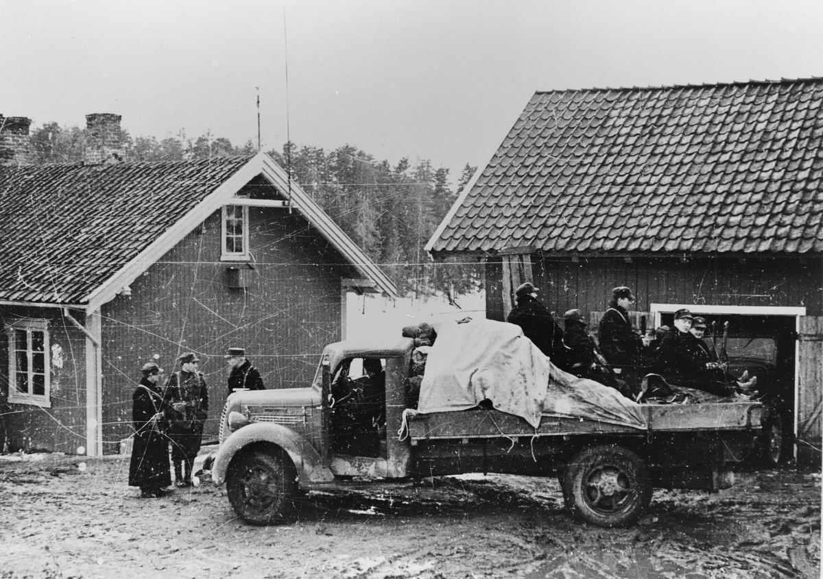 Norske soldater. 1940. Østerdalen.