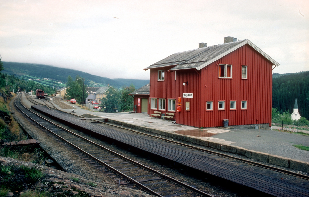 Haltdalen stasjon, Rørosbanen.
