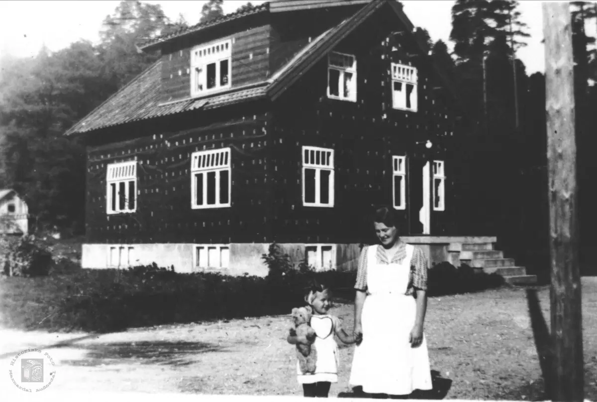 Nåstads hus nybygd i 1937