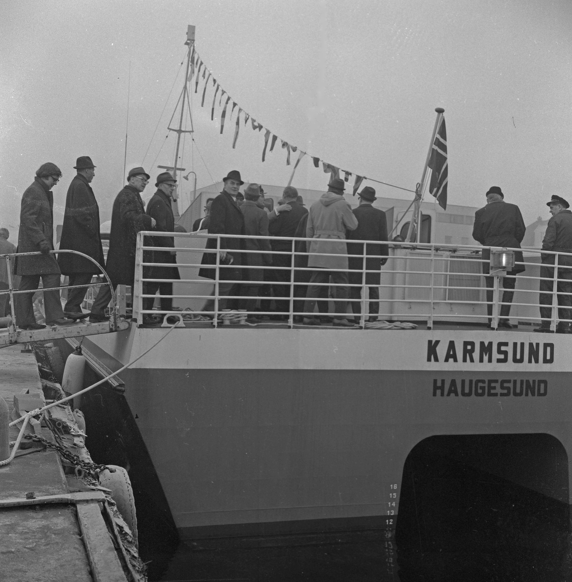 Westamaranen "Karmsund" - Overleveringen.