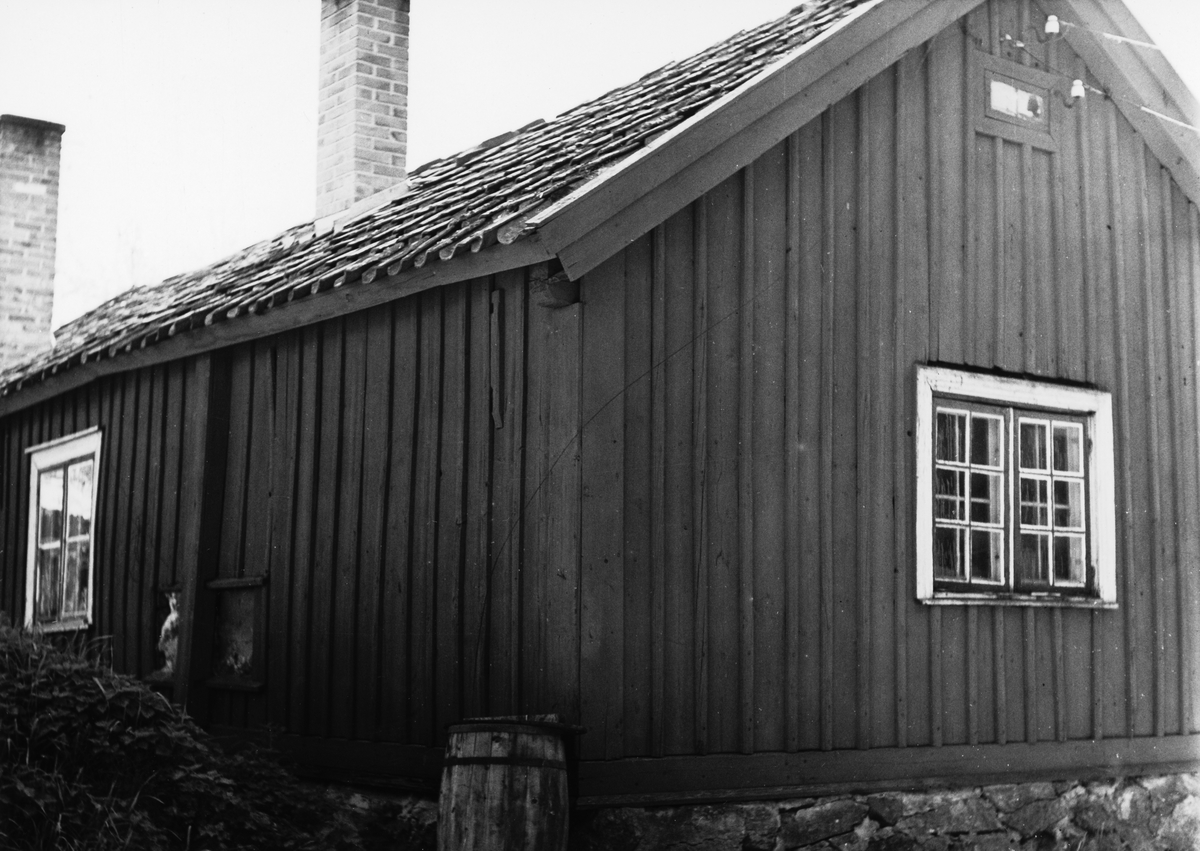 Stuga vid Prostkvarn, vid Tallbarrsoljefabriken i Jönköping.