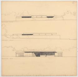58. Konkurranseutkast til Norges paviljong ved verdensutstil