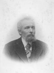 Portrett av Ole Sigfrid Jacobsen. Født 1. juni 1839 i Skatvi