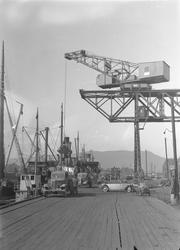 Trondhjems Kulkompagnis kran på Rosenborgkaia