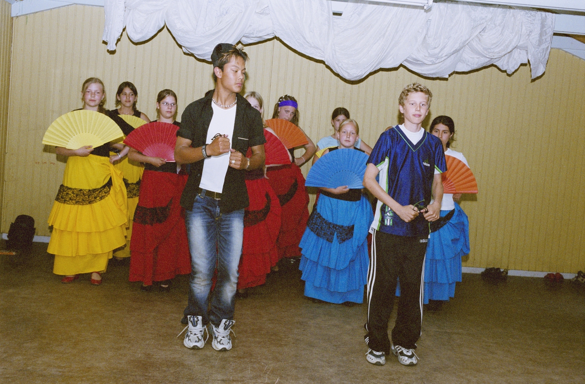 Elever från Solna kulturskola.


Dansläger på Finnhamn
Fotodatum 20030620