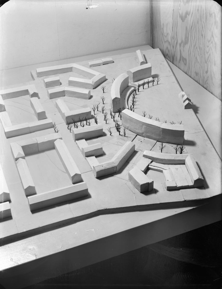 Umeå stadsplan, modell