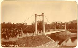 Øvre Salangen bro - 1915. Sp.v. 54 m.