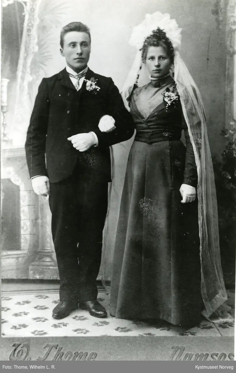 Laura og Karl Anton Høstland