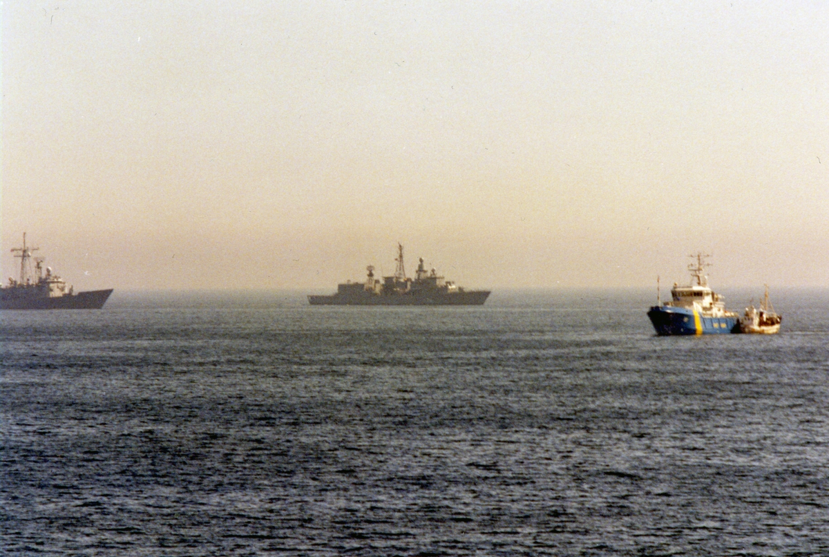 Kustbevakningen+Ryska fartyg