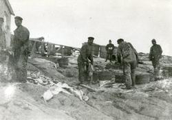 Ukjente fiskere på "Været" i Flatanger