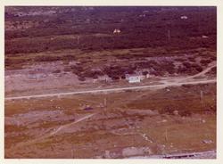 Flyfoto av Andersby, Vadsø kommune, 1963. Dette er østligste