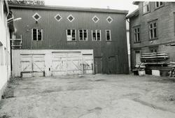 Området mellom Kragerø Elverk, Kirkegata 7 og Kragerø Elektr