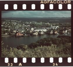 Utsikt mot Levanger fra Nesset.