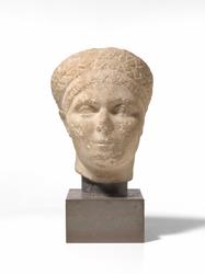 Portrett av en kvinne [Hode]