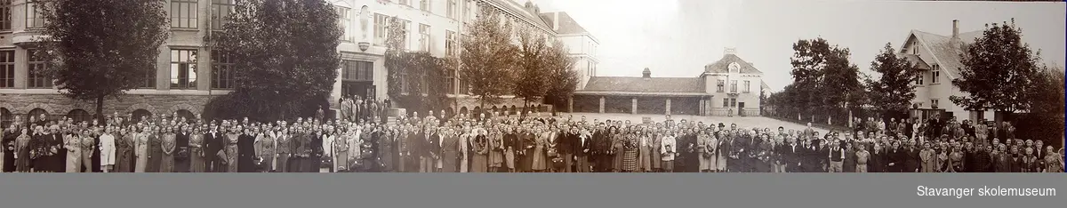 Stavanger Aften-handelsskole, 40 års jubileum 1937.