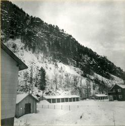 Vannkraftutbygging, bustadområde.