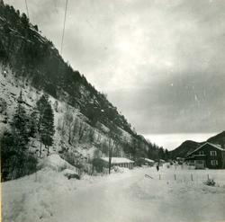 Vannkraftutbygging, bustadområde.