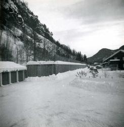 Vannkraftutbygging, bustadområde.