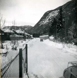 Vannkraftutbygging, bustadområde.