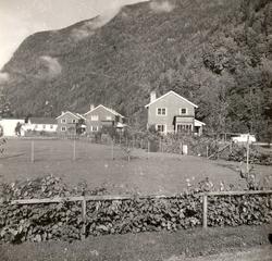 Vannkraftutbygging, bustadområde.