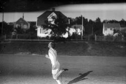 Pokalkonkurranse på Sportsplassen. Mjøsbyene og Elverum. Odd