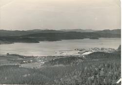 Utsikt fra Svartfjellet ved Namsos