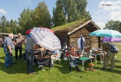 Fra det såkalte «knivtorget» under De nordiske jakt- og fisk