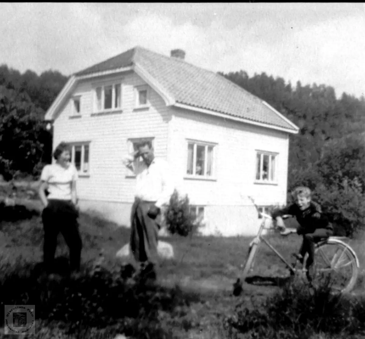 Hus. Bygd 1954, Lian, Øvre Laudal.