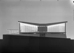 Idrettens Hus i Narvik. Ark. Hovig utkast I og II modeller