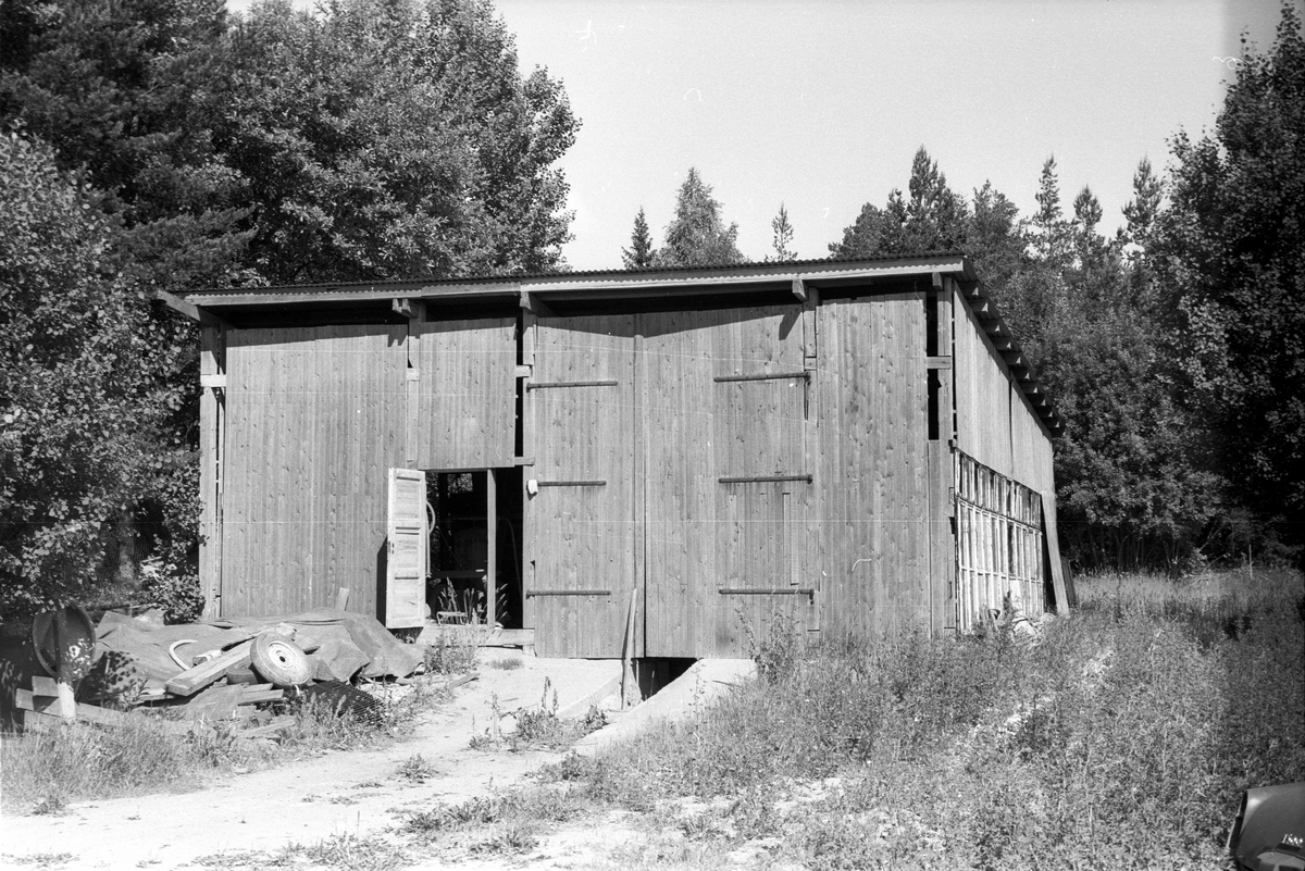 Skjul, Ryttarvreten, Västerby 3:5, Läby socken, Uppland 1975 ...