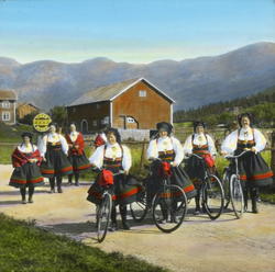 Setesdal -on the way to Church.