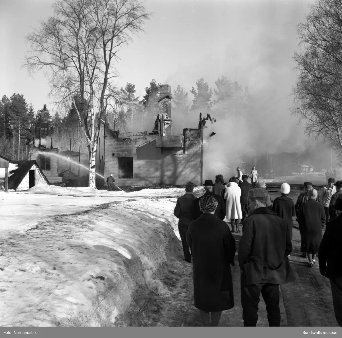 Brandkårsutryckning till Konsum i Stavreviken.