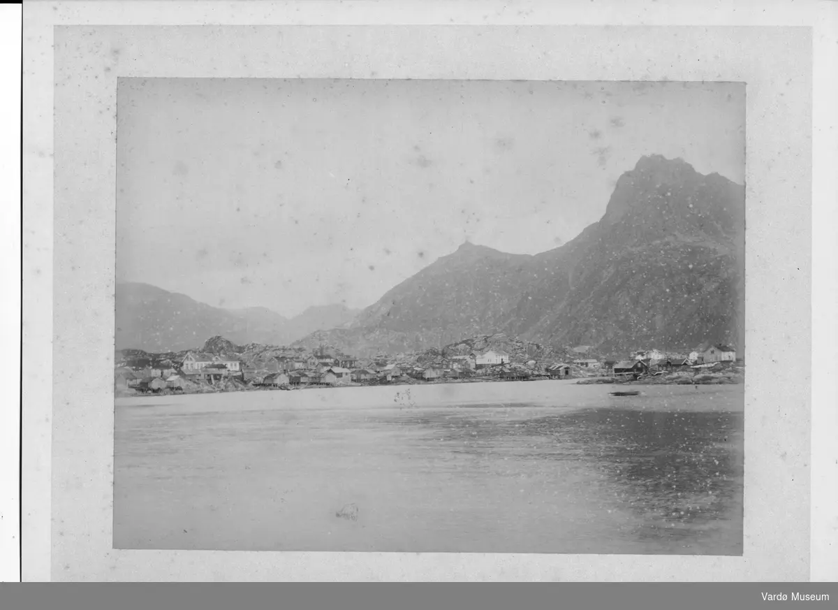 Norvège Fjord à identifier Vintage print, Philippon, Versailles. Tiragi albumi.