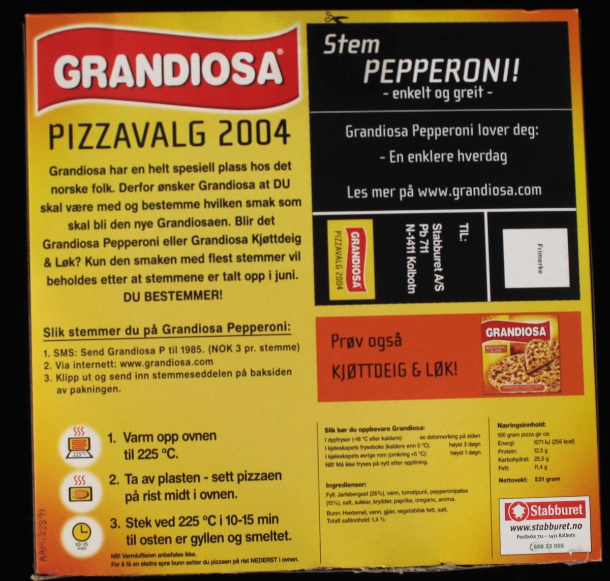 Pizza med ost og pepperonipølse
