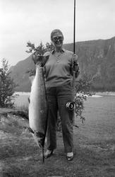 Fangst med person(er).