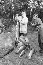 Fangst med person(er).