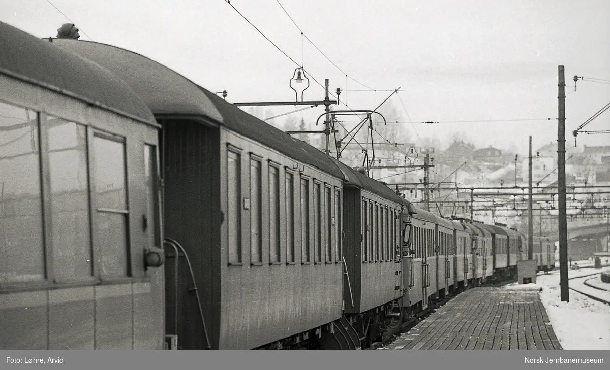 Lokaltogsmateriell type 65 og 67 på Lillestrøm stasjon