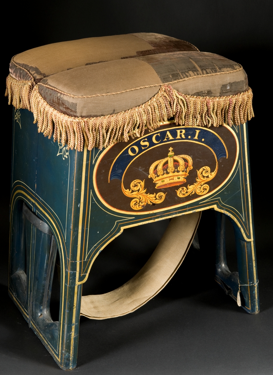 Livräddningsstol, hopfällbar Sjöhistoriska museet / DigitaltMuseum