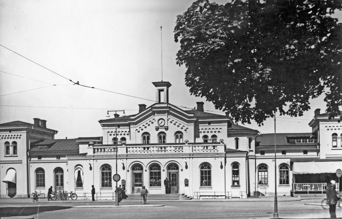 Järnvägsstationen/Centralstationen i Jönköping.
