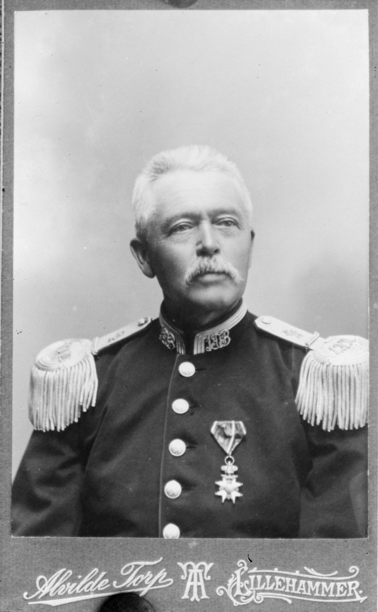 Repro: Oberstløytnant Abraham Wilhelm Krefting Støren