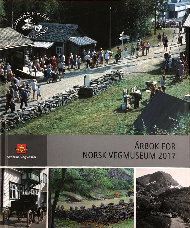 Forside til boken Årbok for Norsk vegmuseum 2017