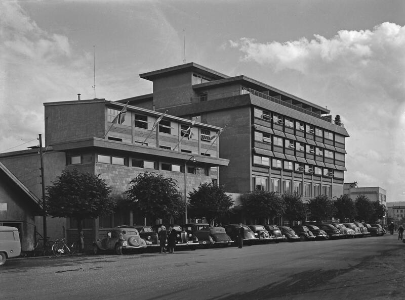 Strand Hotell, Gjøvik, 1951. Foto: Mjøsmuseet. (Foto/Photo)