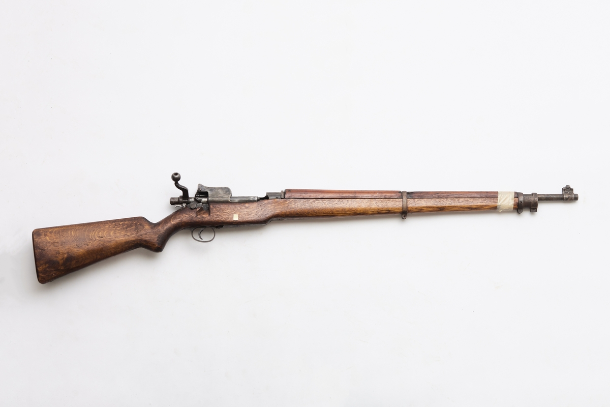 Lee Enfield rifle, kommet til Norge under krigen.