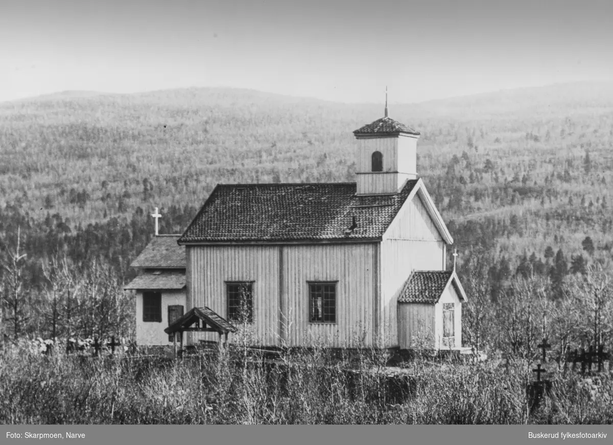 Dagali kirke er en langkirke fra 1850 i Hol kommune, Viken fylke.1913
