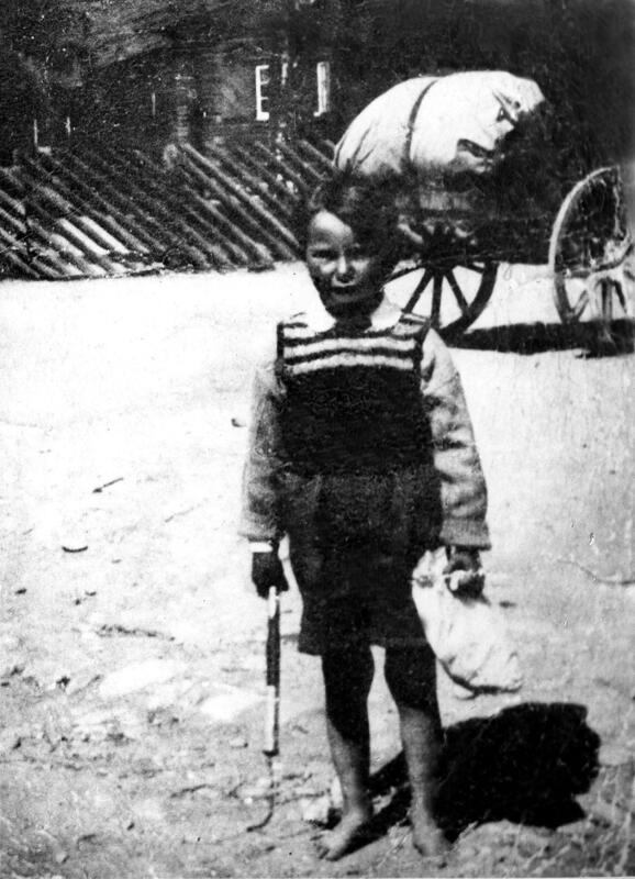 Frantz Johansen, ca. 5 years old. ca.1945.