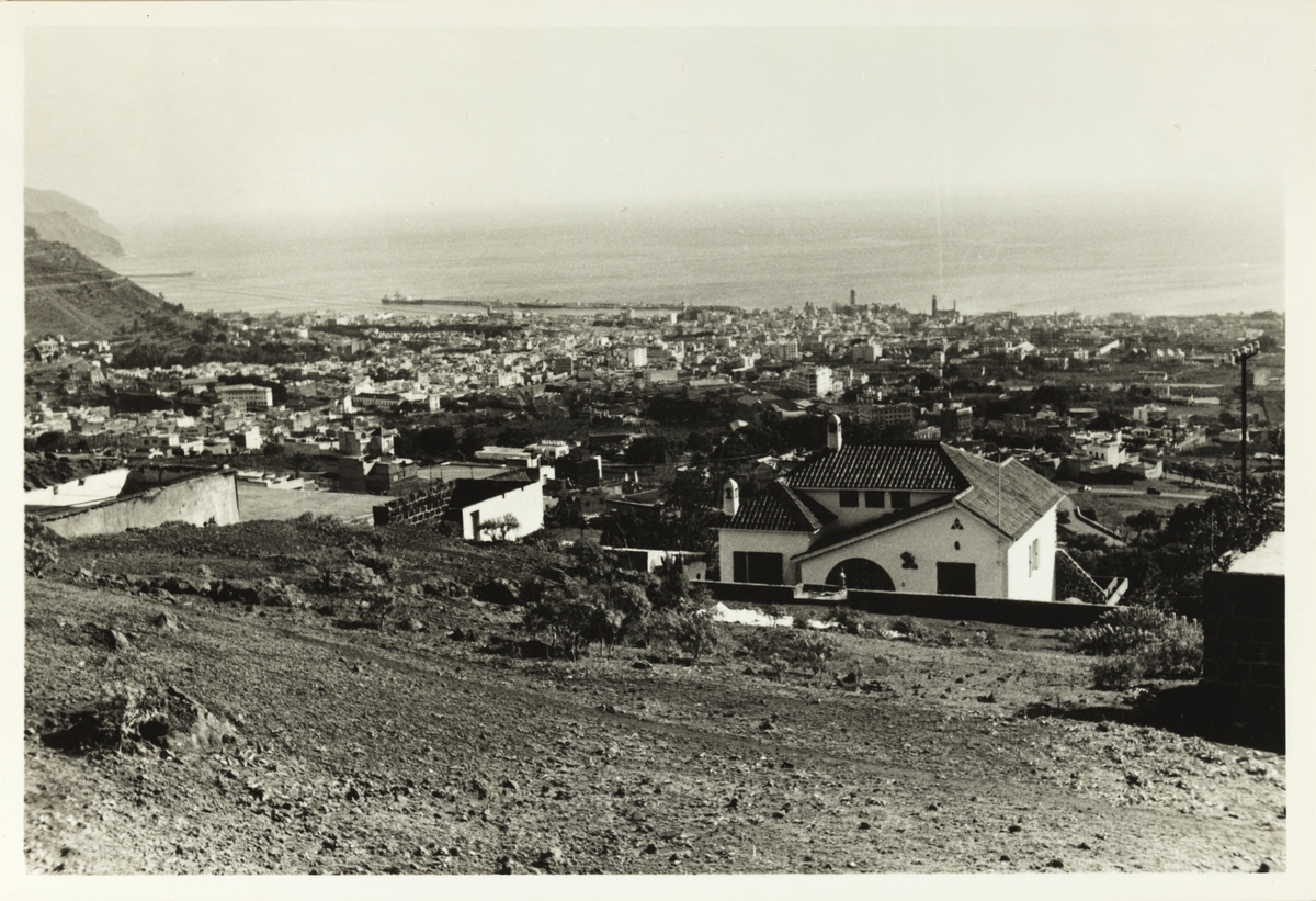 Byen Santa Cruz de Tenerife. Fotografert 1953.