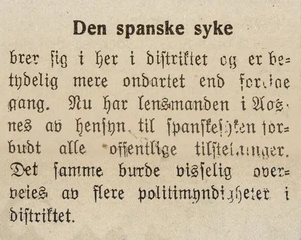 Hedemarkens Amtstidende, 19. oktober 1918