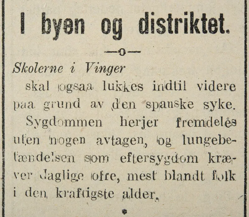 Indlandsposten, 24. oktober 1918