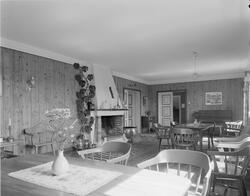 Heddy Astrups hus, "Marka". En stue på Bakkebø hjem og arbei