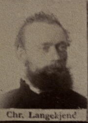 Pukkverksarbeider Christian T. Langkjend (1854-1911)